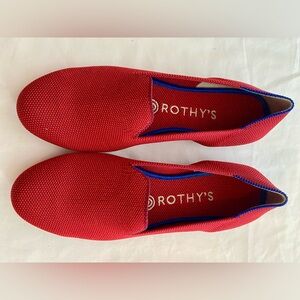 Rothy Red Loafer. Sz 7.5